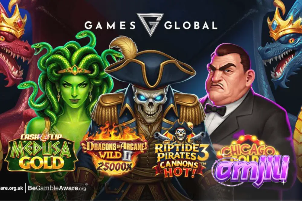 Isang mobile phone na nagpapakita ng makulay na interface ng Riptide Pirates 3 slot game.